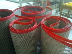 China Softness Ptfe Conveyor Belt With ISO / SGS Certificate wholesale