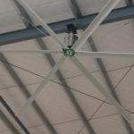 Furniture Industry High Volume Low Speed Gearbox Ceiling Fan