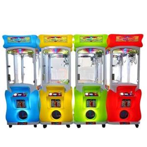 China 50KG Metal Acrylic Plastic Mini Claw Crane Vending Machine for Your Business Needs wholesale