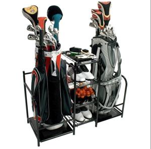 China Commercial Golf Club Organizer Rack Painting Surface Indoor Easy To Assemble wholesale