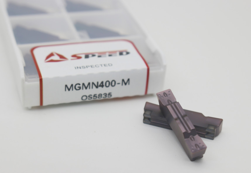 Turning 4mm Grooving Insert , Face Grooving Inserts Mgmn400 For Tool Holder