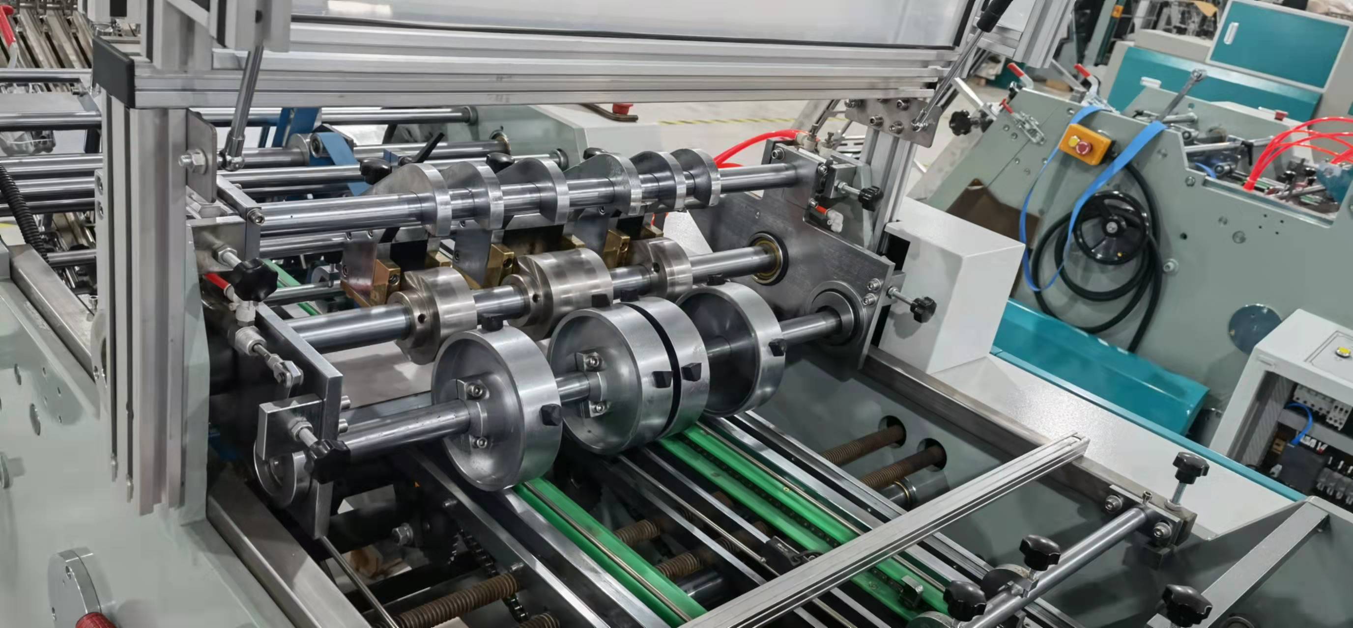 5.5KW Fully Automatic Paper Box Forming Machine Hamburger Box Making Machine