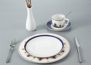 China SGS Certificate Translucent Royal Bone China Dinnerware Set wholesale