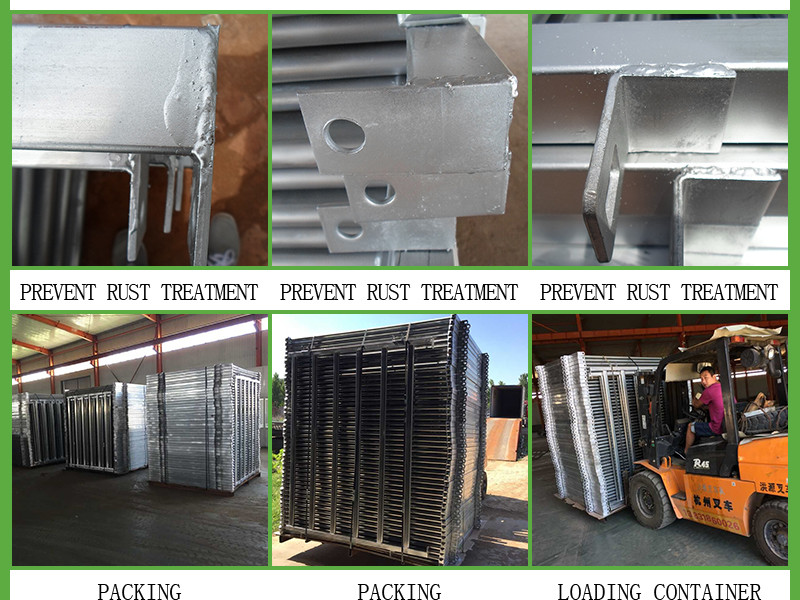 30-40 Head 50x50 High Visibility Livestock Cattle Yard Panels