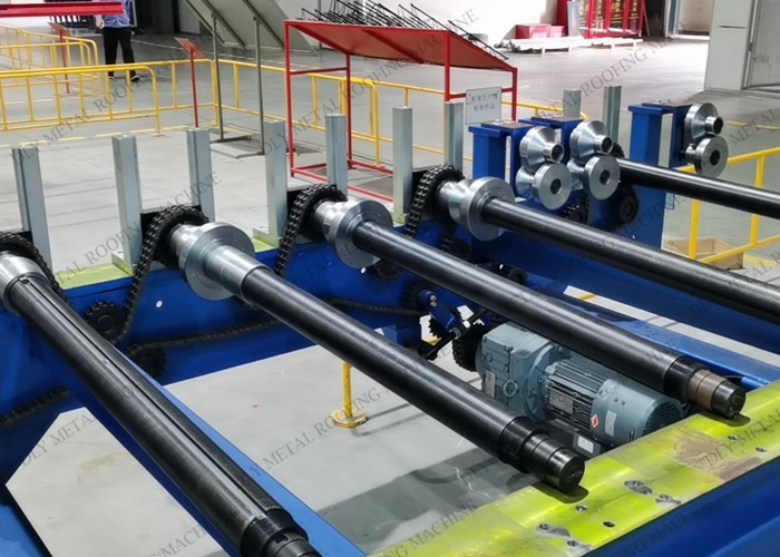 PLC Pu Panel Machine 8m Continuous Pu Sandwich Panel Production Line