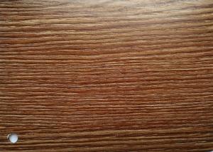China Golden Oak Wood Grain PVC Membrane Foil For Doors Surface 0.35MM wholesale