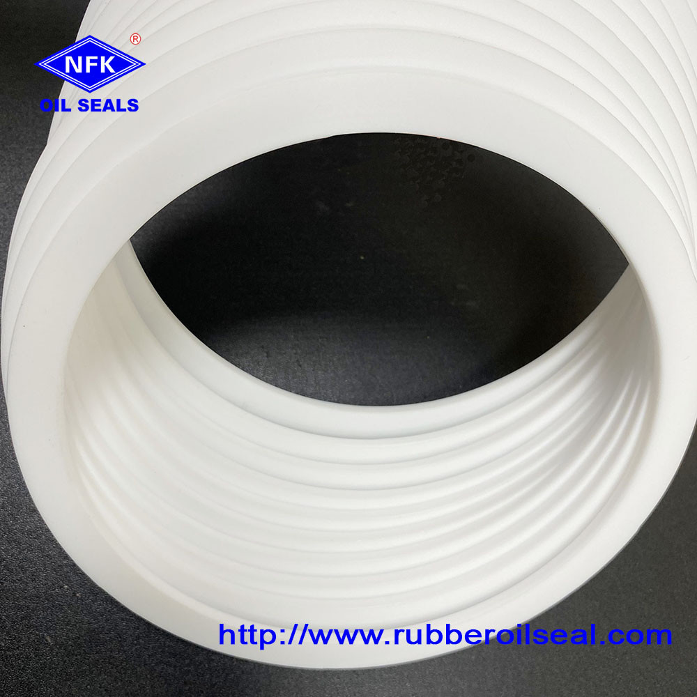 PTFE Back Up Ring Customized Standard And Non Standard Corrosion Resistance