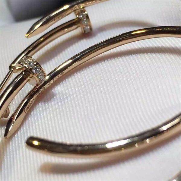 C juste un clou earrings 18k gold white gold yellow gold rose gold bracelet Jewelry factory in Shenzhen, China