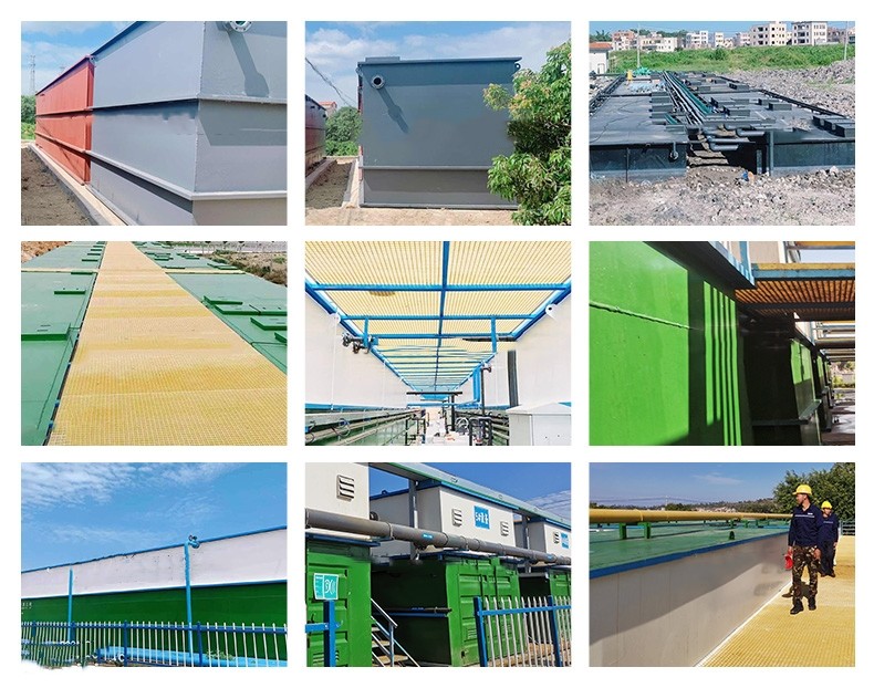 Automatic Sewage Treatment Equipment For Household Wastewater