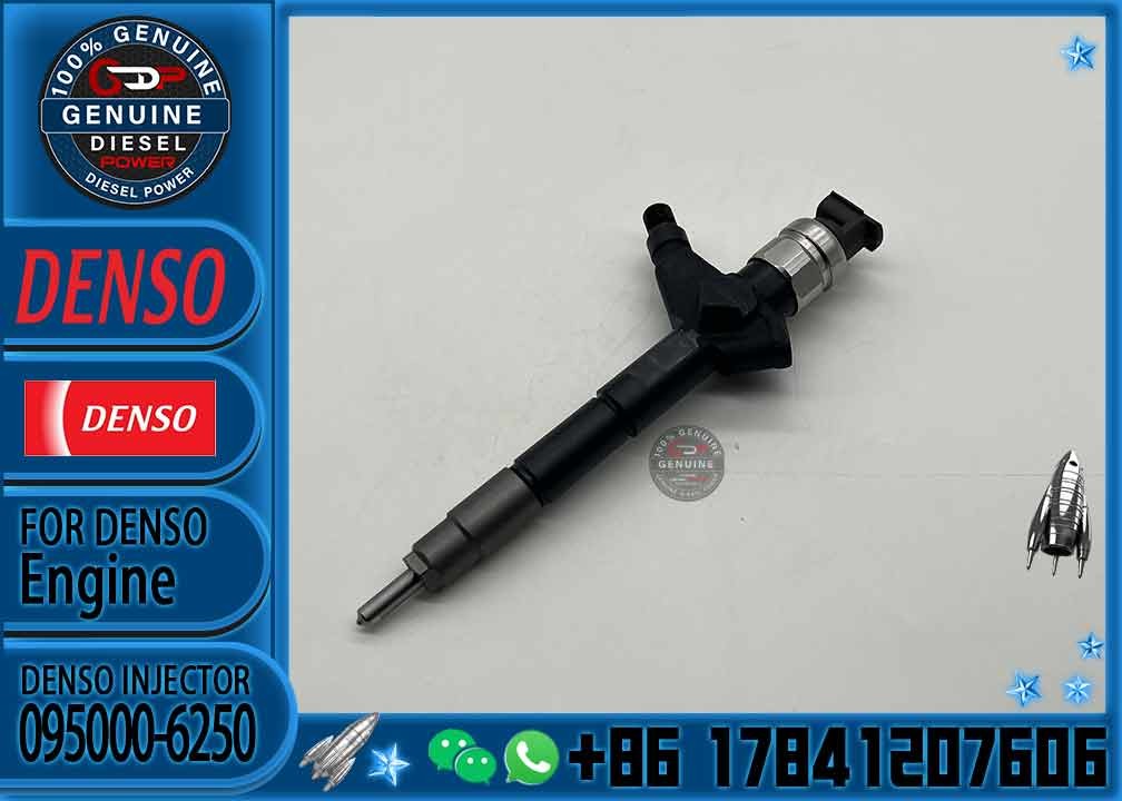 Common rail injector 095000-6250 095000-625# for Nissan 16600-EB70A 16600-EB70D 16600EB70A 16600EB70 DNISSAN NAVARRA 2.5