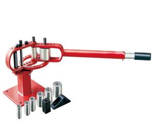 China 7 Dies Manually Mounted Steel Air Hydraulic Pipe Bender wholesale