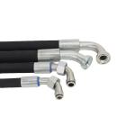 Suction Hydraulic Oil Hose Customized With Synthetic Rubber Material