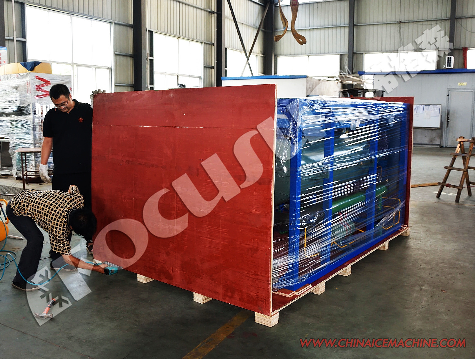 Top- and Affordable Ice Making Solution Focusun 30-50ton Tube Ice Plant Manufacturing