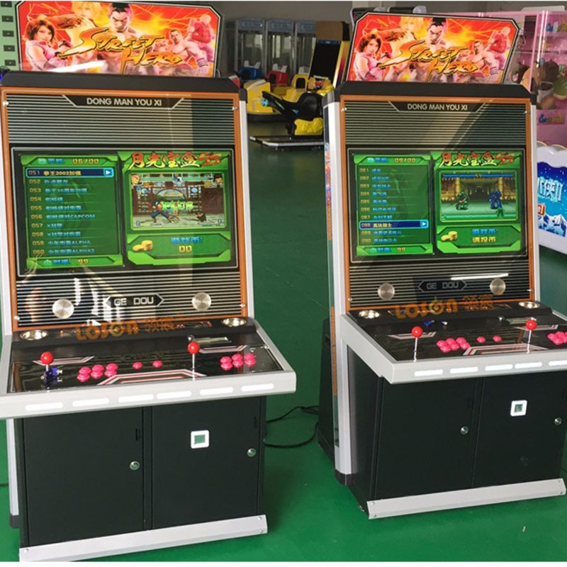 2 Players Arcade Cabinet Game Machine With 65" LG / HD Display