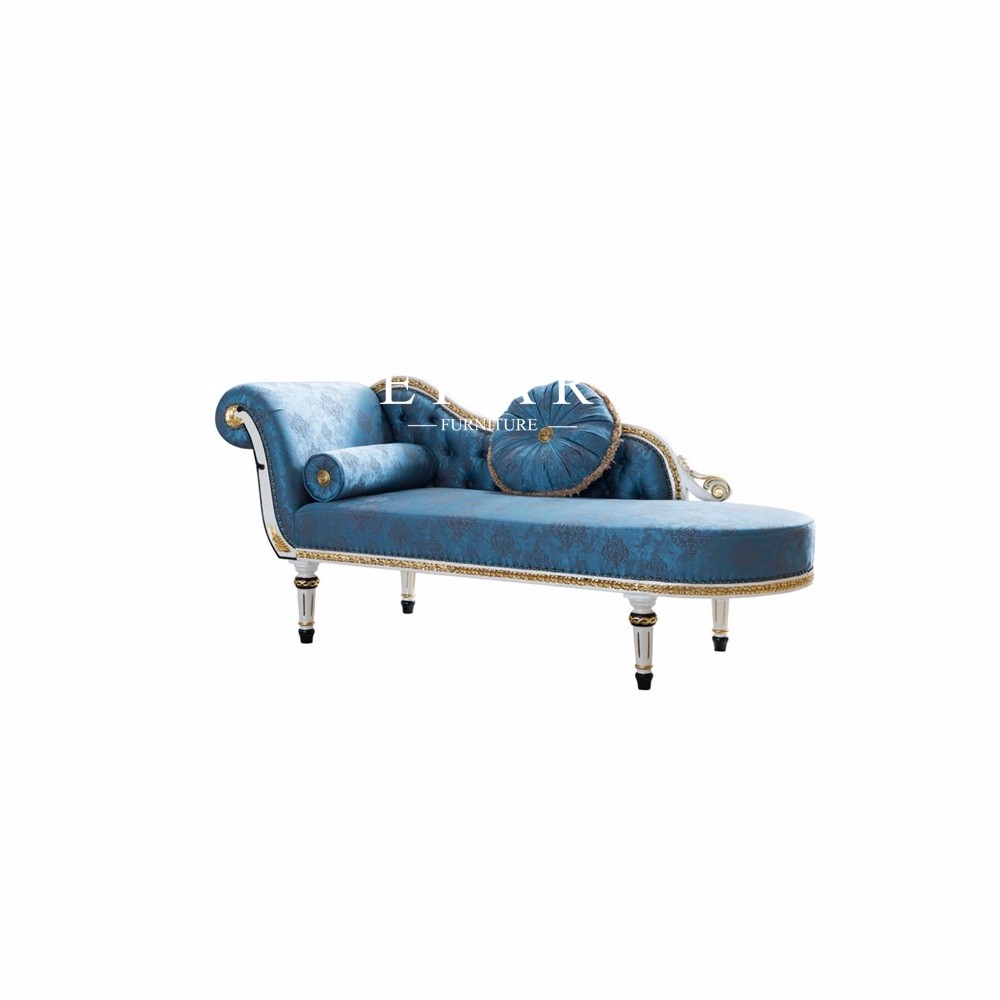 High Quality Luxury Italian Chaise Lounge Sofa FLN-M-GF201