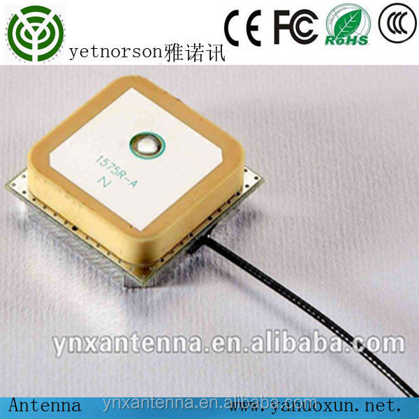 Passive Ceramic GPS Antenna Module with 1575 Frequency Polarization Intensity R.H.C.P