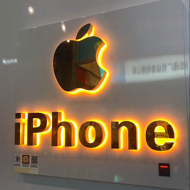 New LED Light Box with Stainless Steel Luminescent Characters and Creative Outdoor LED Billboard