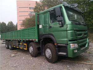 China HW19710 Transmission 10 Wheeler Cargo Truck , Commercial Diesel Cargo Truck wholesale