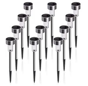 China Stainless Steel 13.4'' Outdoor Solar Yard Lights wholesale