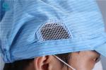 Washable Anti Static Hat , Unisex Clean Room Cap SGS Certificated