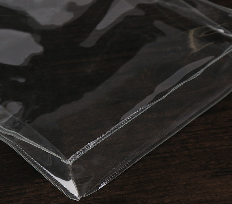 Customized Clear PVC Bag / PVC Hook Bag , Hanger Bag For Underwear Pack OEM