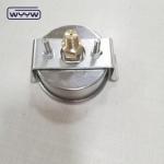 ss304 hydraulic jack 1/4"bsp 2.5" axial liquid filled clamp pressure gauge