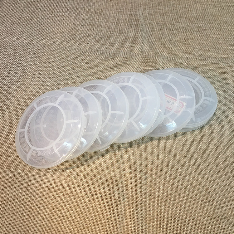 Plastic Tin Can Covers / PE Lid With Silk Screen Printing Logo
