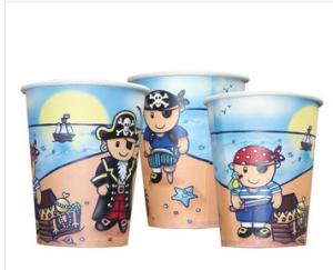 China Customized Logo Printing Paper Popcorn Buckets for Cinema , Printed Big Popcorn Bowls wholesale