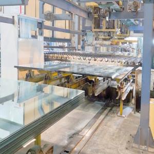 China 30TPD 0.8mm Sheet Glass Making Machine 380V Sheet Glass Production Line wholesale