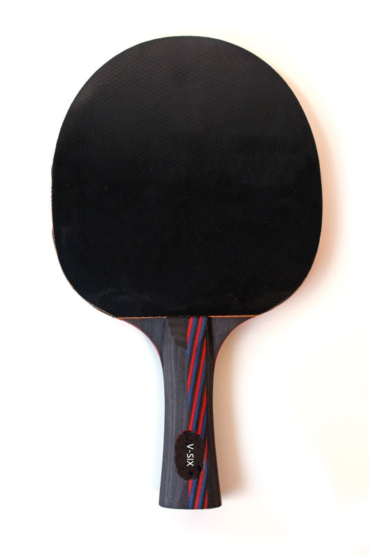Professional Table Tennis Rackets 7 Ply Light Balsa Wood Concave Composite Handle Inverted Rubber Sponge 2.0mm