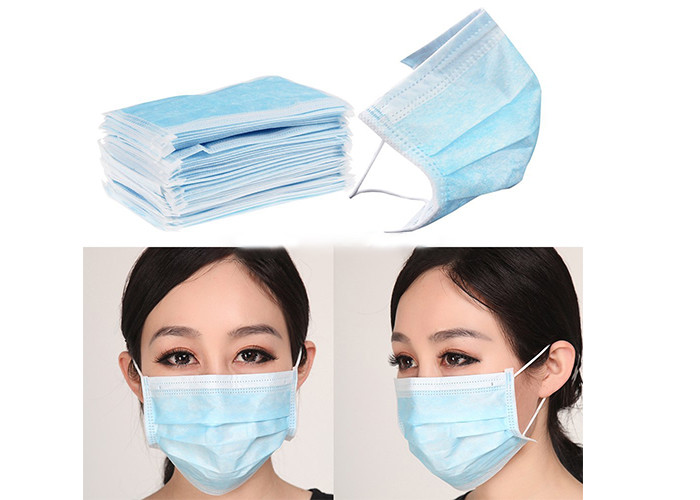 Medical Protection Disposable Mouth Mask Non Woven Medical Mask Anti Pollution