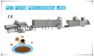 China 200-300kg / Hr 90kw Pet Food Extruder Machine , Pet Food Processing Machinery wholesale
