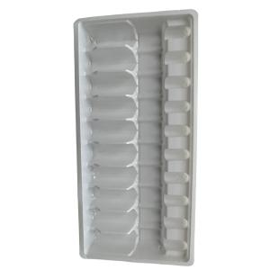 China PET Ampoule Tray Customized Medication Water Injection Ampoule Tray wholesale