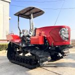 Small 80HP Crawler Tractor Agricultural Equipment Fully Automatic Tracked