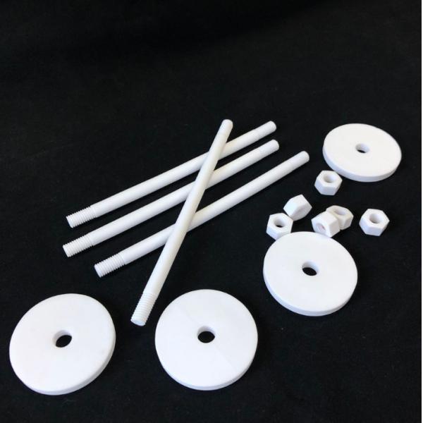95% Al2o3 Ceramic Substrate Washers High Temperature Resistanc Ceramic Coated Screws