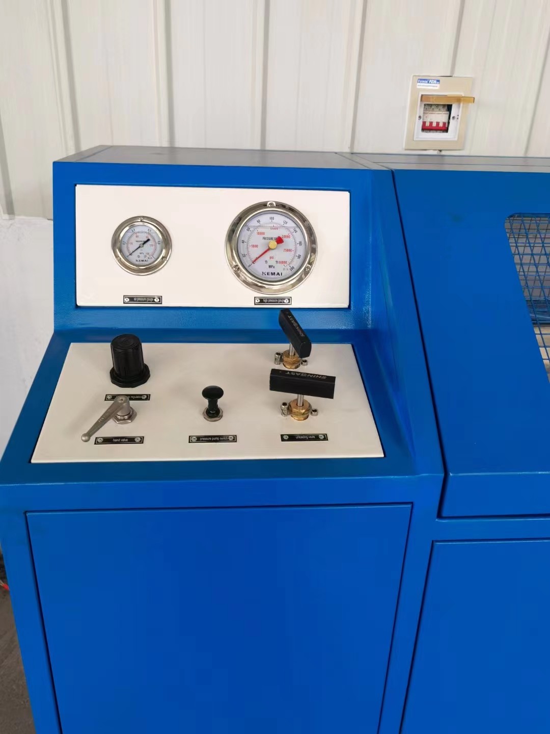 Steel Hose Pressing Test Machine With Pump Working Pressure≤0.8Mpa