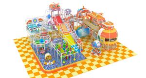 China Large Soft Play Indoor Playground Equipment 500m2 PVC Material wholesale