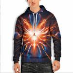 Breathable Adults Oversized Cotton Sweatshirt , Embroidery Logo Hoodies