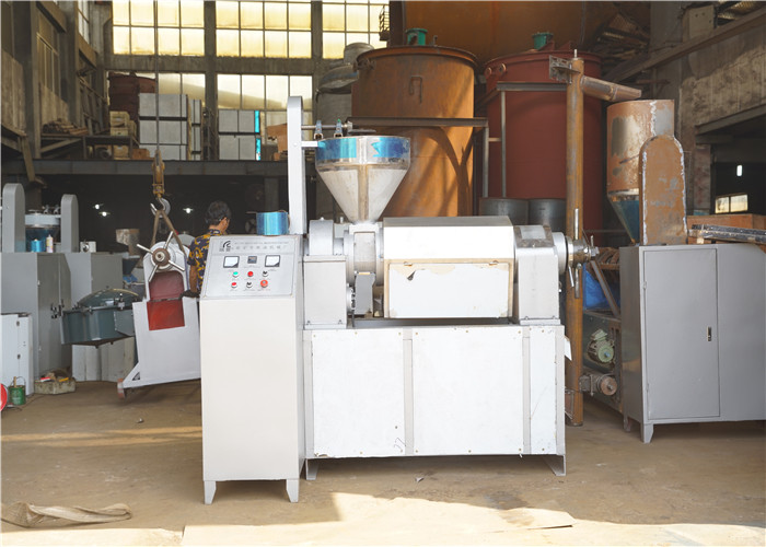 Organic Coconut Automatic Oil Press Machine With Electric Heating Pipes