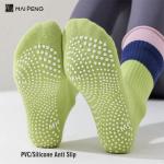 Colorful Fitness Gym Non Slip Yoga Socks Women Pilates Crew Grip Socks