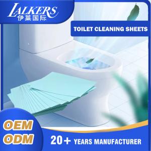 China Deep Cleaning Toilet Cleaning Sheets Toilet Cleaning Strips Convenient Hypoallergenic wholesale
