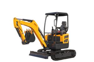 China Yellow Crawler Excavator Kubota 2 Ton Excavator With 230mm Steel Track wholesale