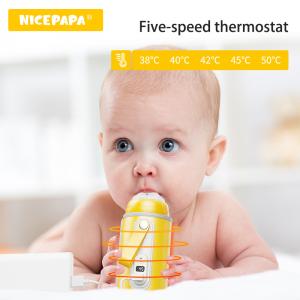 China Milk Portable Baby Bottle Warmer USB Jacket Cover PVC BPA Free wholesale