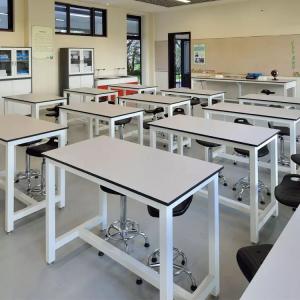 China Ceramic School Laboratory Furniture Science Lab Equipments Movable With Chair SEFA 8M wholesale