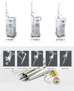 China Pigment Removal CO2 Fractional Laser Machine 10600nm Skin Rejuvenation wholesale