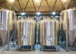 CE / ISO 500L Stainless Steel SS316 Homebrew Conical Fermenter For Beer Brewery
