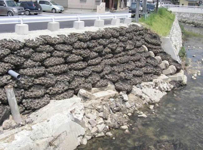 60×80mm Deep Water Sack Gabion Rapid Flow Hexagonal Hole
