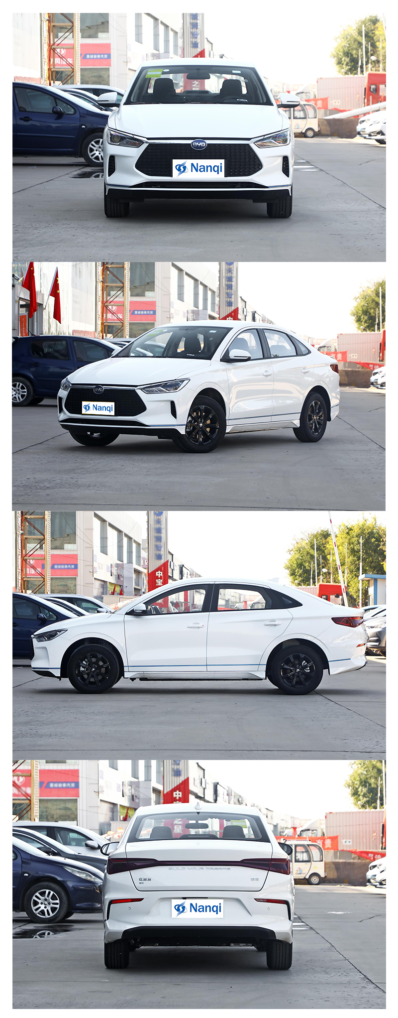 Fast Charging BYD E3 Electric Car Long Battery Life For Daily Commuting