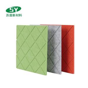 China 2200GSM PET Sound Absorbing Acoustic Panels For Cinema wholesale