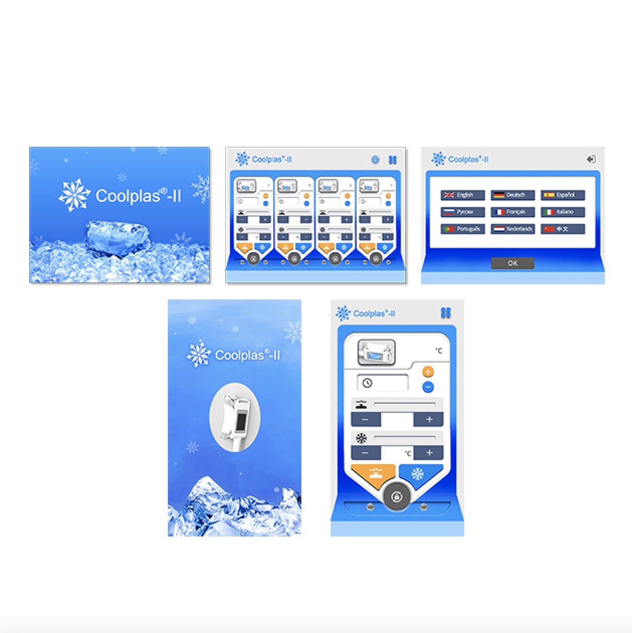 Coolplas Fat Freezing Machine , Commercial 360 Cryolipolysis Machine